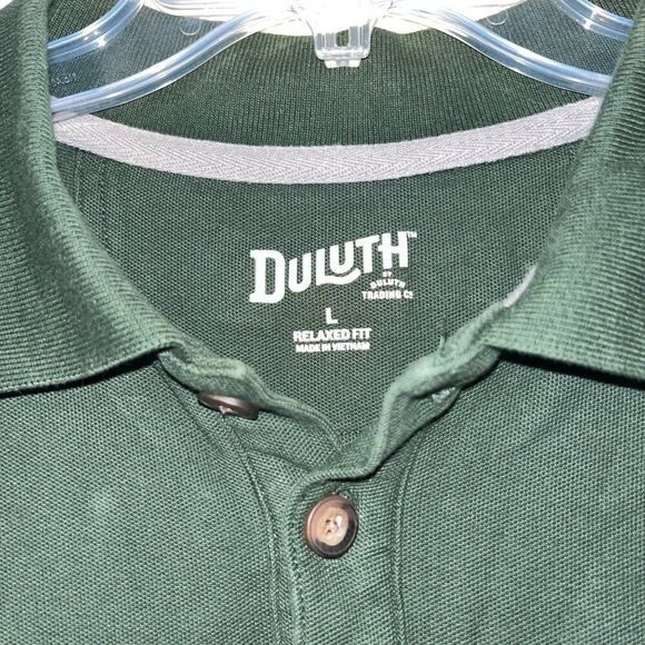 Lot of 2 Men's Duluth Polo Shirts Both Size Lg. %100 Cotton - Picture 4 of 16